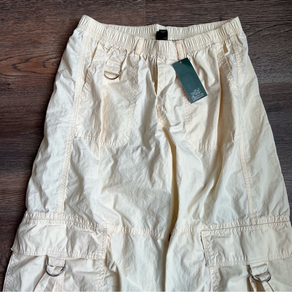 Wild Fable Cream Cargo Pants - Picture 3 of 5